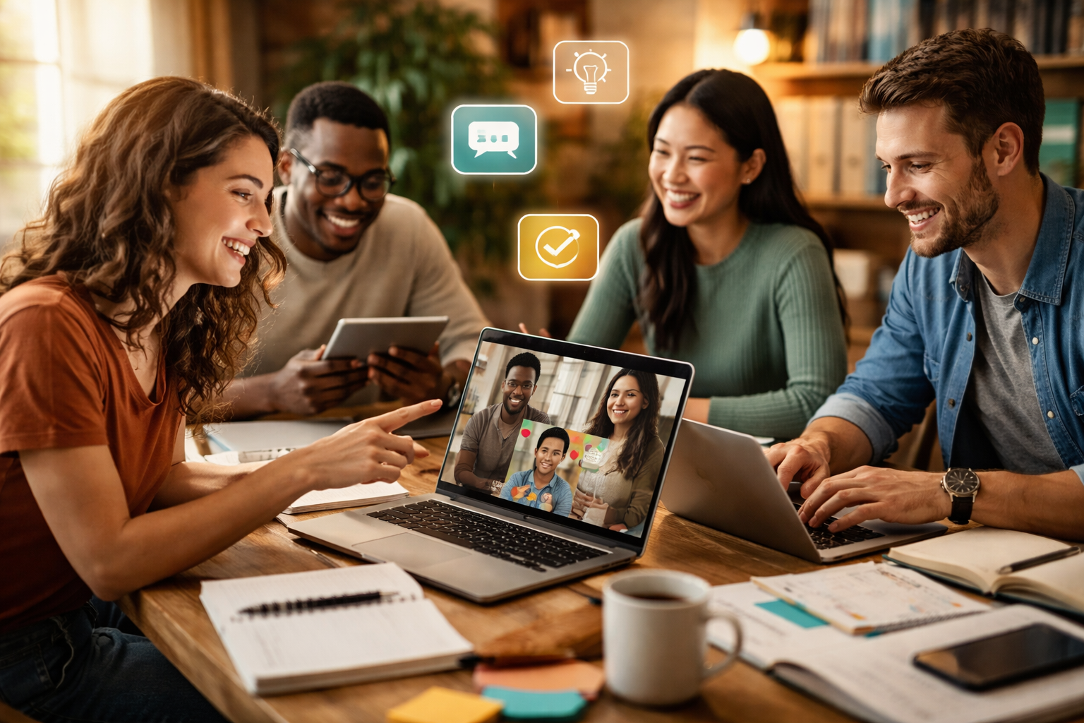 Learning Together Apart: The Power of Peer Collaboration in Online Education